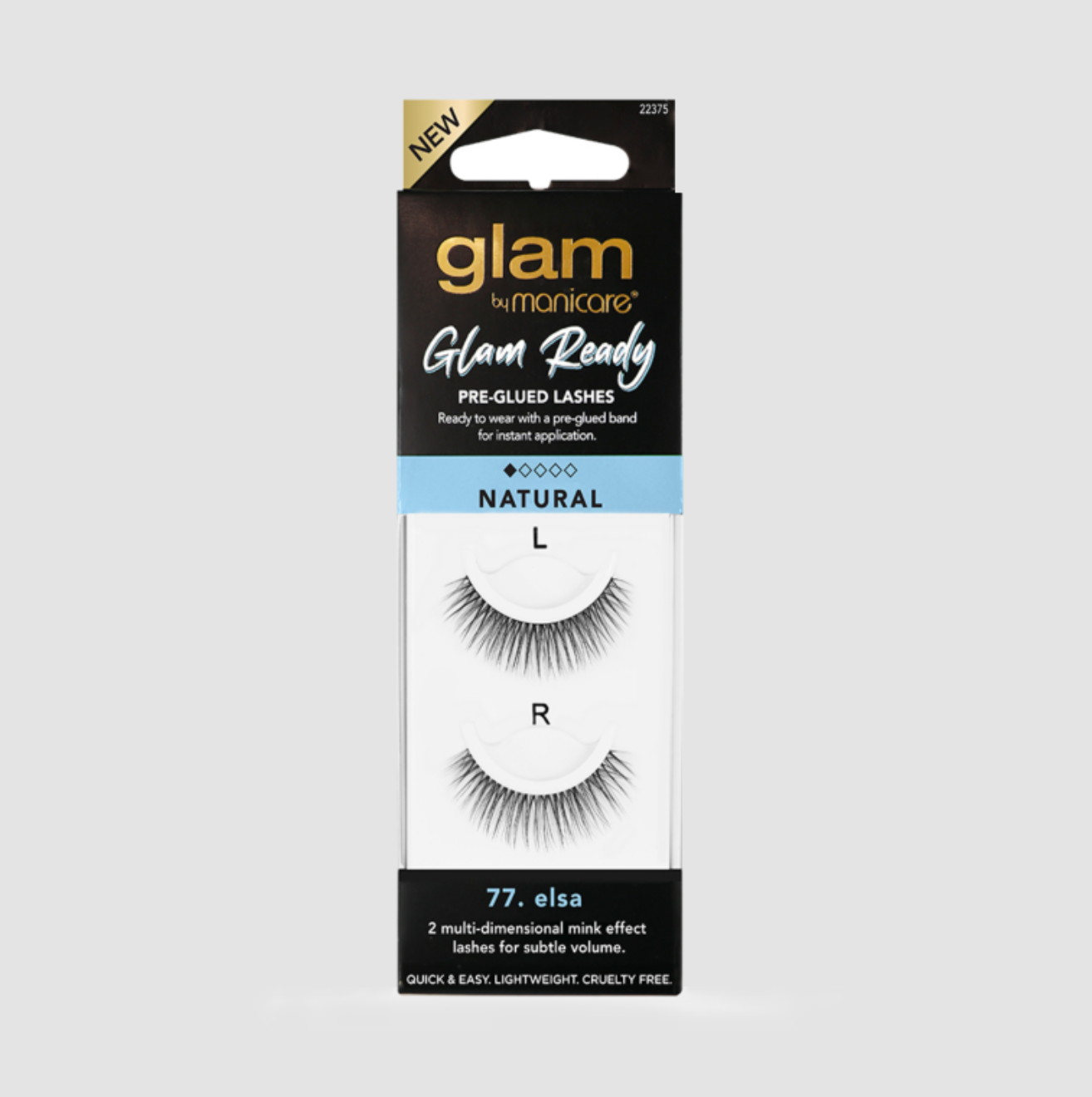 Manicare Glam Ready Pre-Glued Lashes