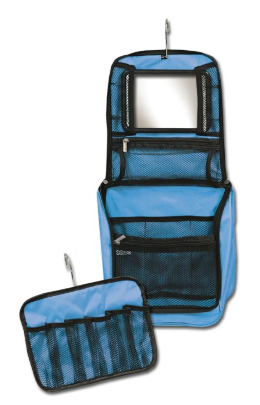 Hanging Cosmetic Case - Blue