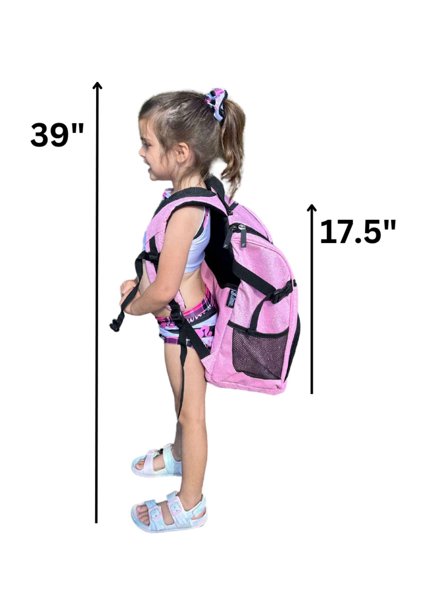 Mini Elite Backpack - Purple Sparkle