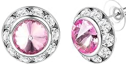 15mm Rhinestone Earrings - Individual