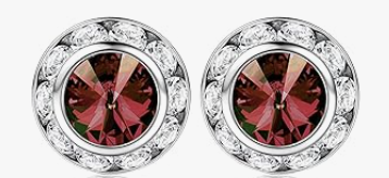 15mm Rhinestone Earrings - Individual