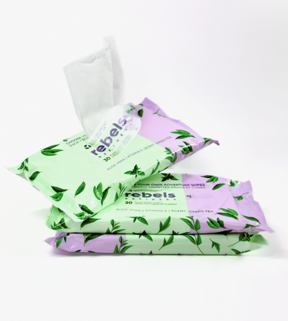 Green Tea Face and Body Wipes