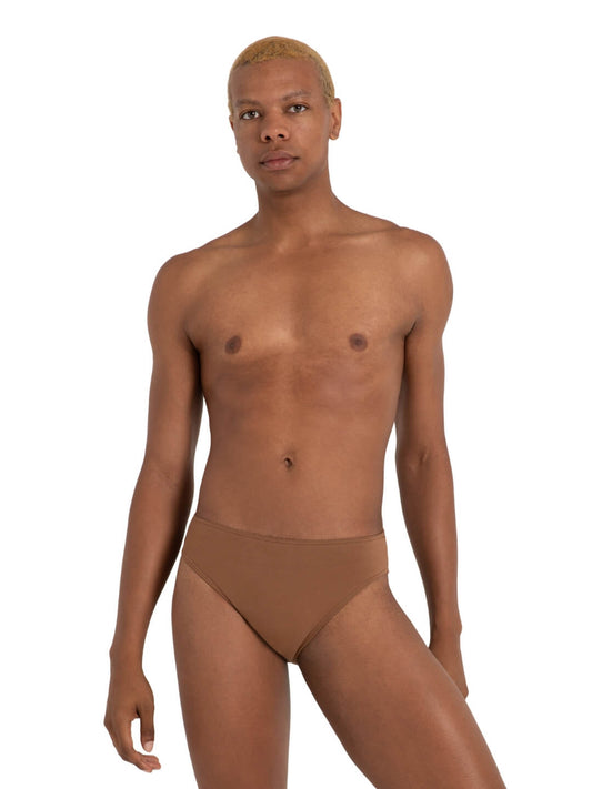 Men's Full Seat Dark Nude Dance Brief