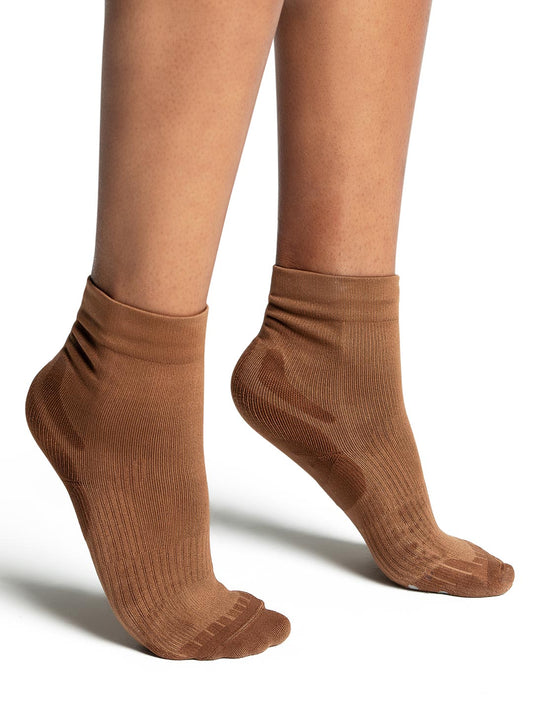 Lifeknit™ Dark Tan Sock