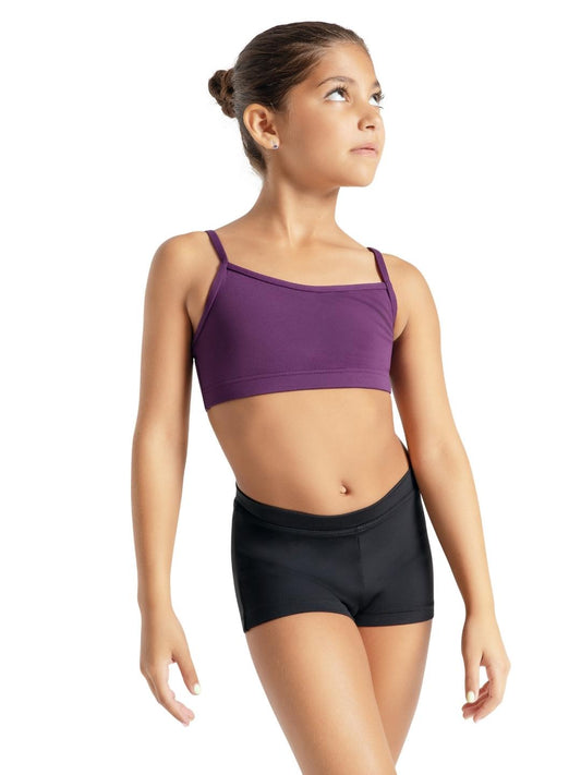 Girls Team Basics Purple Camisole Bra Top