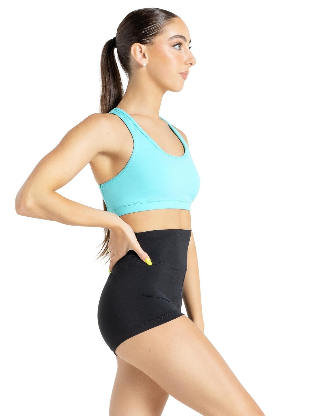 Team Basics Turquoise Racerback Bra Top